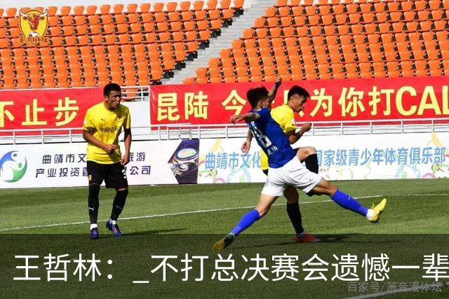 王哲林： 不打总决赛会遗憾一辈子 带着伤能撑到G5是医学奇迹