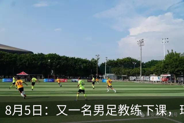 8月5日：又一名男足教练下课，球队总监遭炮轰，引援不及格，赶紧跟主帅一起走！